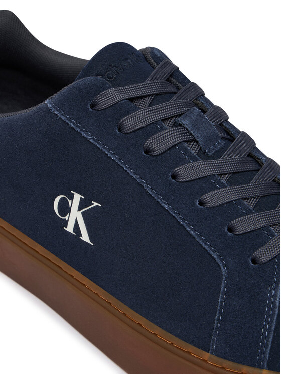 Calvin Klein Calvin Klein Sneakersy Classic Cupsole Laceup Su YM0YM01434 Tmavomodrá