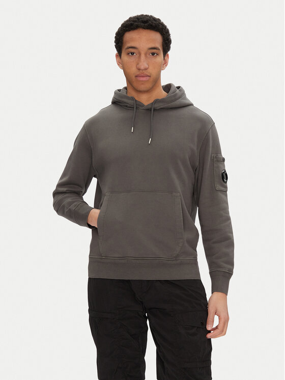 C.P. Company Mikina 18CMSS099A110044R Sivá Regular Fit