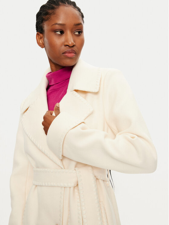 Vila Vila Cappotto di transizione Cooley 14102689 Beige Regular Fit