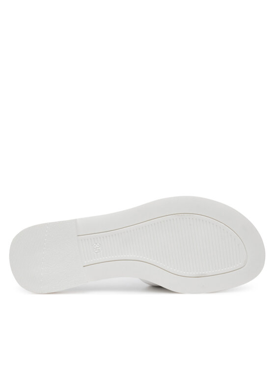 TWINSET TWINSET Klapki 251GCJ040 Biały