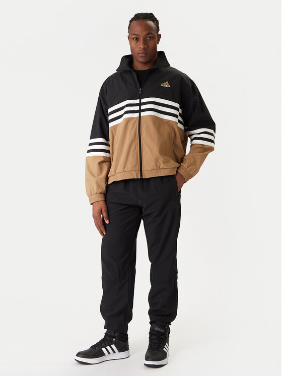 adidas adidas Bluza Archive JY2777 Beżowy Loose Fit
