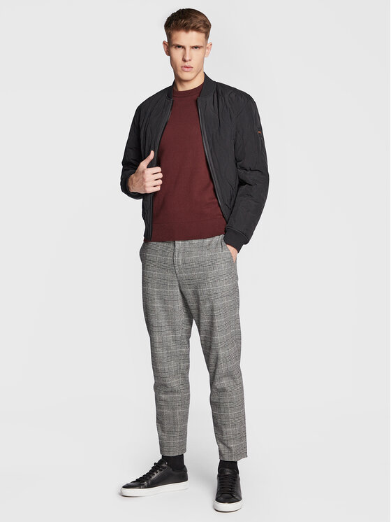 Maglione Kanovano 50471343 Bordeaux Regular Fit