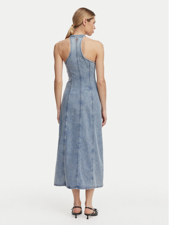 Armani Exchange Armani Exchange Džinsa kleita XW002261 AF21338 MB001 Zils Regular Fit