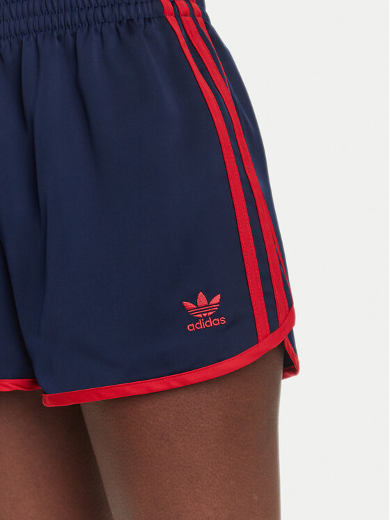 adidas adidas Szorty sportowe adicolor 3-Stripes Sprinter JZ3514 Granatowy Loose Fit