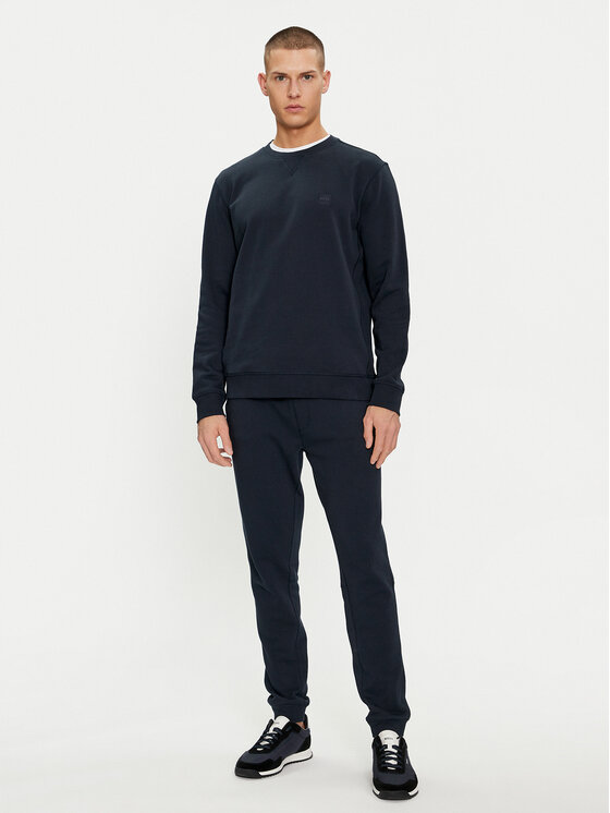 BOSS Boss Felpa Westart 50509323 Blu scuro Relaxed Fit