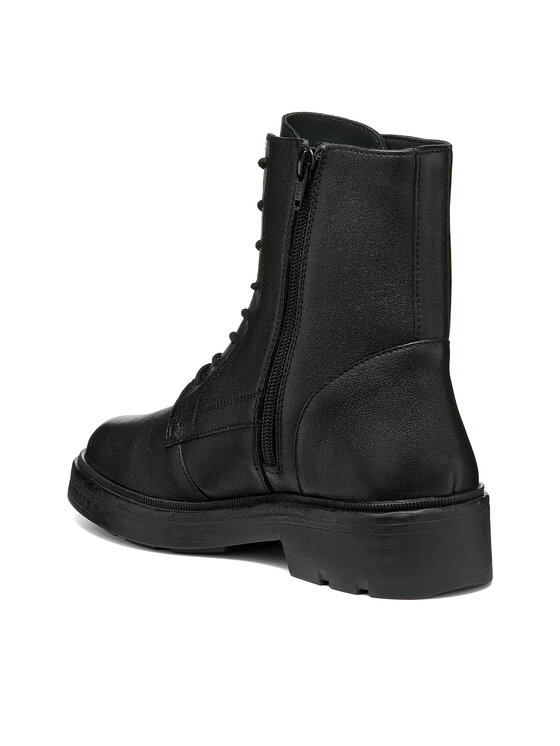 Geox Geox Gležnjarji D Swelen D665GH 81 C9999 Črna