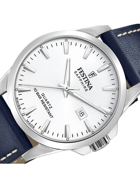 Festina Festina Zegarek F20025-2 Niebieski