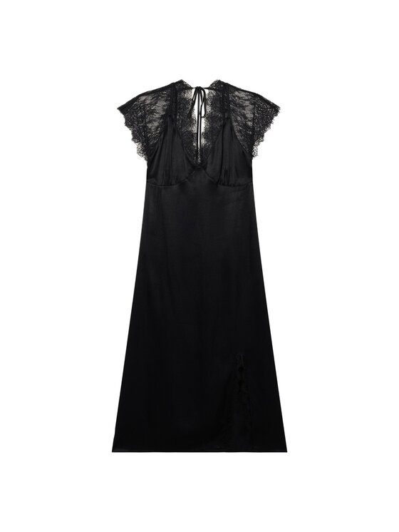 Oltre Oltre Vestito da giorno 7087R005146N033 Nero Baggy Fit