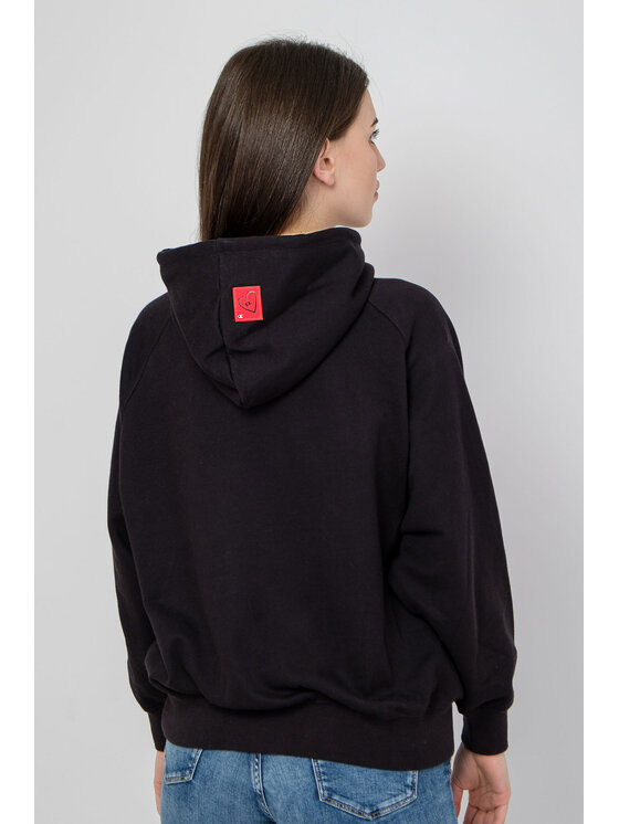 Champion Champion Bluza 116350-KK001-NBK R. S Czarny Oversize