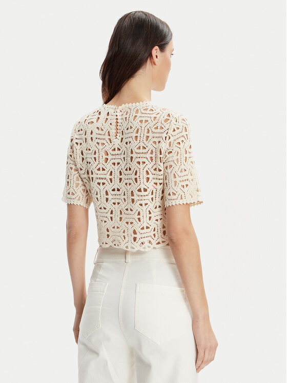 MAX&Co. Bluse Morfeo 216971013270 Beige Regular Fit | Modivo.de