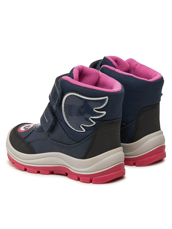 Geox Geox Śniegowce B Flanfil Girl B Abx B463WA 054FU C4268 S Granatowy