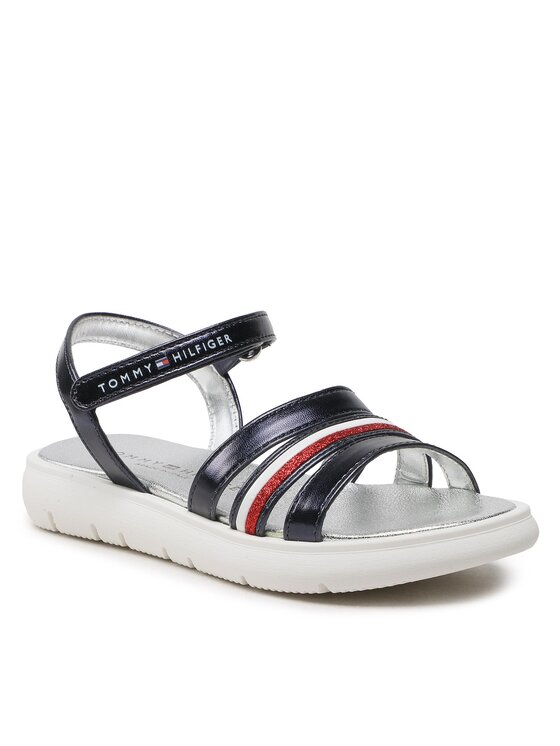 Tommy Hilfiger Tommy Hilfiger Basutės Stripes Velcro T4A2-32771-1372 M Tamsiai mėlyna