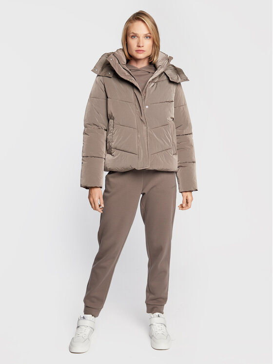 Calvin Klein Calvin Klein Зимно яке Modern Padded K20K204693 Бежов Regular Fit