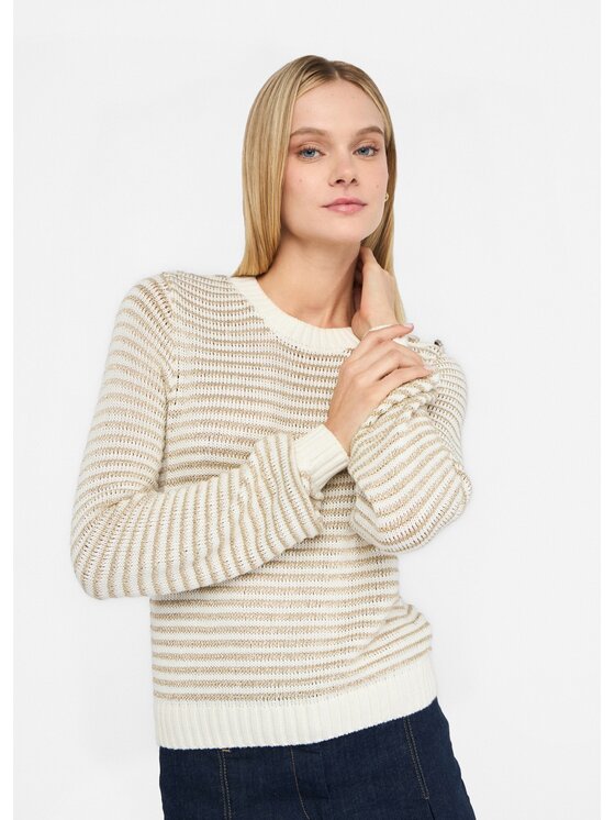 Liu Jo Liu Jo Maglione UF5275MA01604120 Bianco Regular Fit