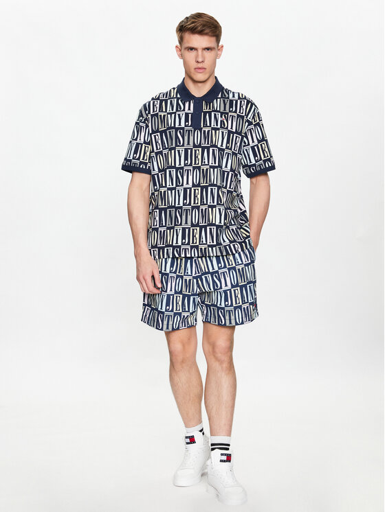 Tommy Jeans Tommy Jeans Strandshorts DM0DM15971 Dunkelblau Regular Fit