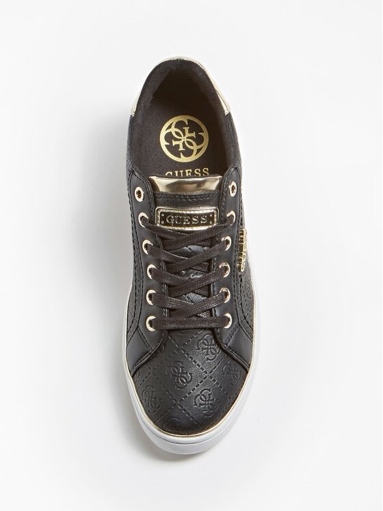Guess Guess Sneakersy 86621 Czarny