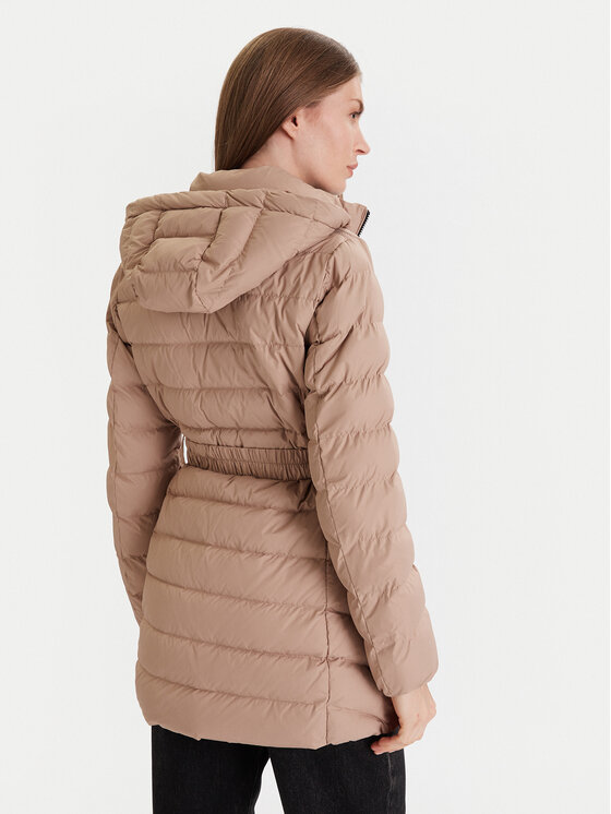 Geox Geox Geacă din puf Catria W5626G T3152 F5228 Bej Slim Fit