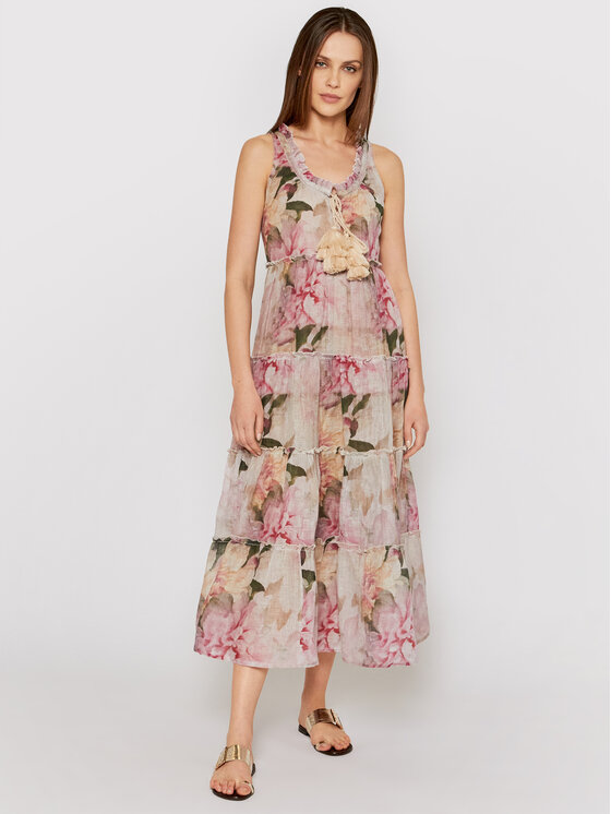 Vestito estivo Nadia IC21 046 Multicolore Regular