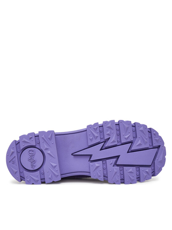 Buffalo Buffalo Schnürstiefeletten Aspha Nc Mid 1622568 Violett