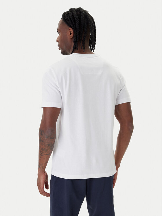Aeronautica Militare Aeronautica Militare Tricou 261TS1580UJ00372 Alb Regular Fit