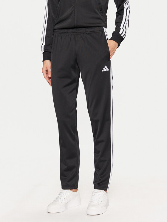 adidas adidas Спортивний костюм Essentials 3-Stripes JD5434 Чорний Regular Fit