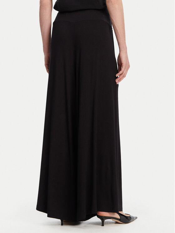 Liu Jo Beachwear Liu Jo Beachwear Текстилни панталони VA5039 JS360 Черен Relaxed Fit