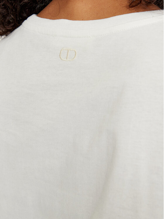 TWINSET TWINSET T-särk 241TT2412 Valge Regular Fit