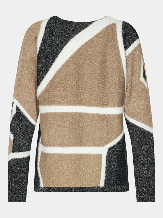 Olsen Olsen Džemper Chloe 11004174 Šarena Relaxed Fit