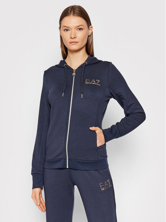 EA7 Emporio Armani EA7 Emporio Armani Спортивний костюм 8NTV51 TJ9RZ 1554 Cиній Regular Fit