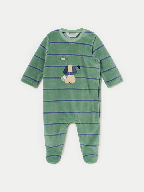 Mayoral Mayoral Бебешки гащеризон със стъпала 2792 Зелен