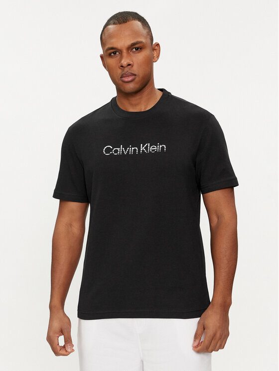 Calvin Klein Calvin Klein T-Shirt Degrade Logo K10K112501 Černá Regular Fit