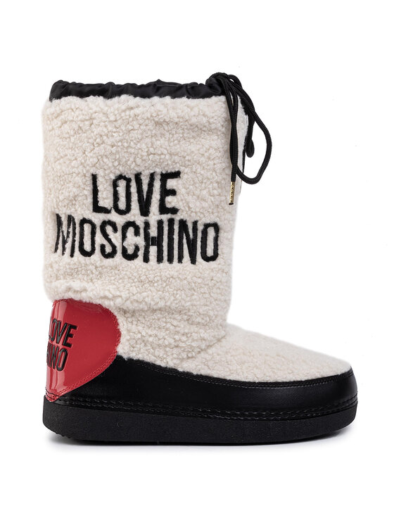 love moschino bottes de neige