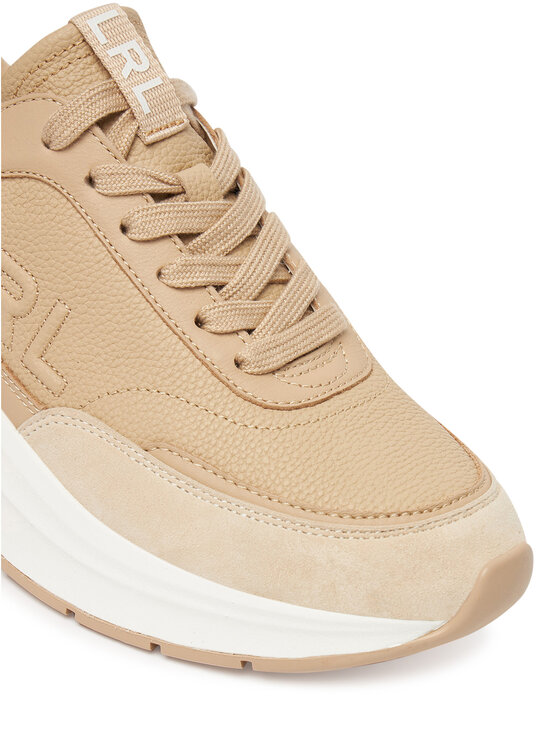 LAUREN RALPH LAUREN LAUREN RALPH LAUREN Sneakersy 802974376001 Béžová