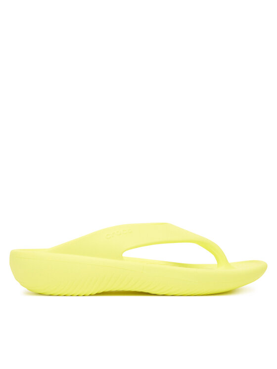 Crocs Damskie Japonki, rozmiar 39/40, Żółte, Mellow Recovery Flip 211100