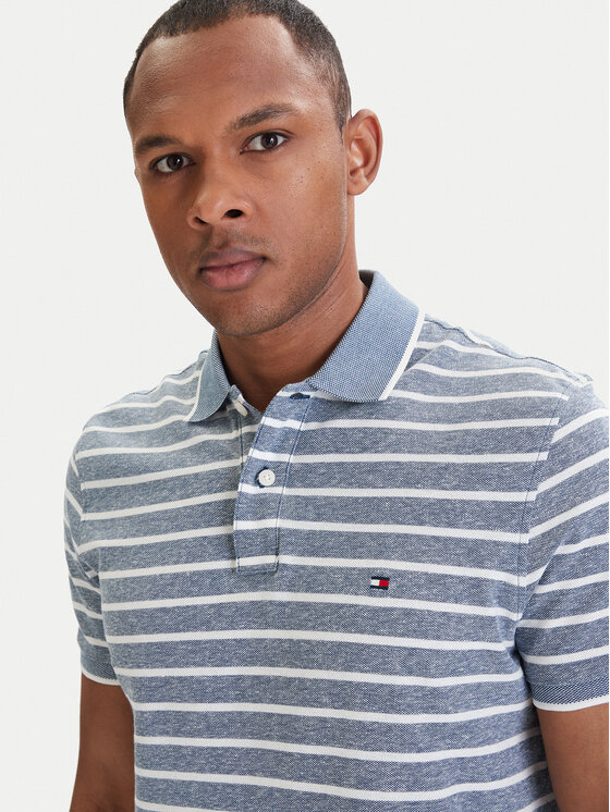 Tommy Hilfiger Tommy Hilfiger Polo MW0MW33140 Zils Regular Fit