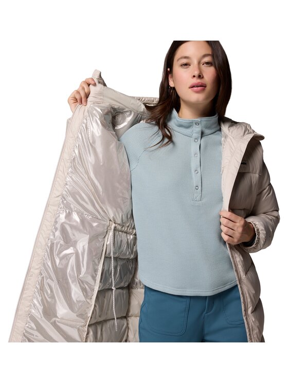 Columbia Columbia Płaszcz 213354 Beżowy Regular Fit