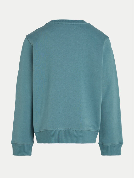 Calvin Klein Jeans Calvin Klein Jeans Felpa Mono Mini Badge IU0IU00570 Verde Regular Fit