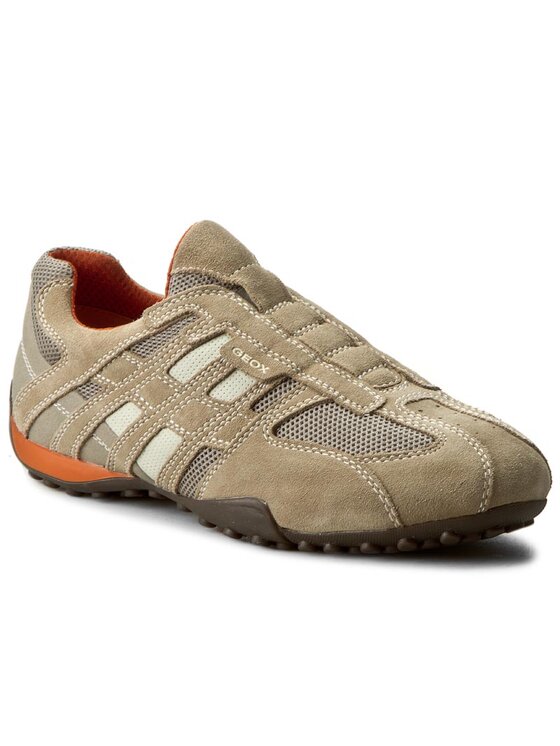 Geox Geox Félcipő U Snake L U4207L 02214 C0845 Bézs