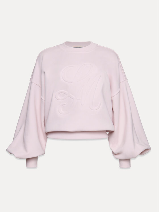 La Mania La Mania Mikina CREMA Růžová Basic Fit