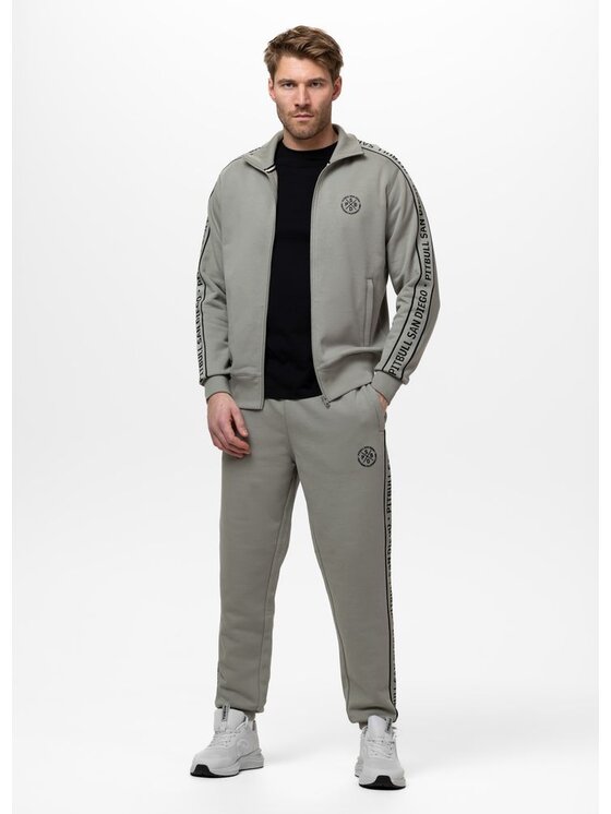 PITBULL PITBULL Bluza NEXUS Zielony Regular Fit
