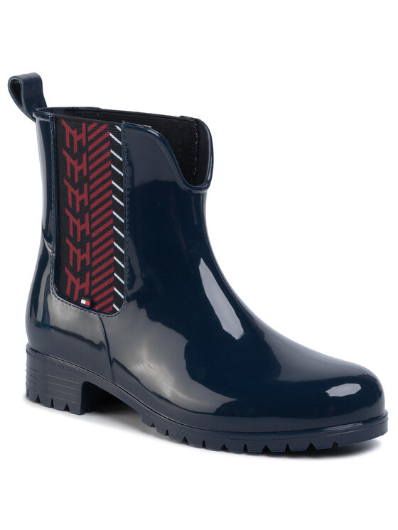 Tommy Hilfiger Bottes de pluie Monogram Rainboot FW0FW04592 Bleu