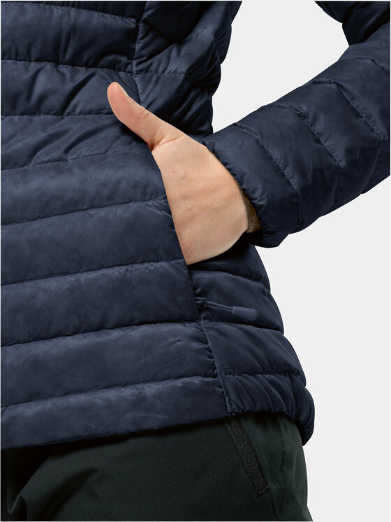 Jack Wolfskin Jack Wolfskin Dūnu jaka Pilvi Down Jkt 1207761 Tumši zils Regular Fit