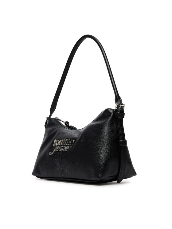 Tommy Jeans Tommy Jeans Geantă Tjw Bold Shoulder Bag AW0AW18468 Negru