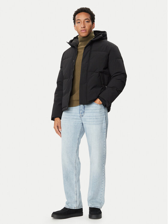 Jack & Jones Jack & Jones Geacă de iarnă Soho 12298862 Negru Regular Fit