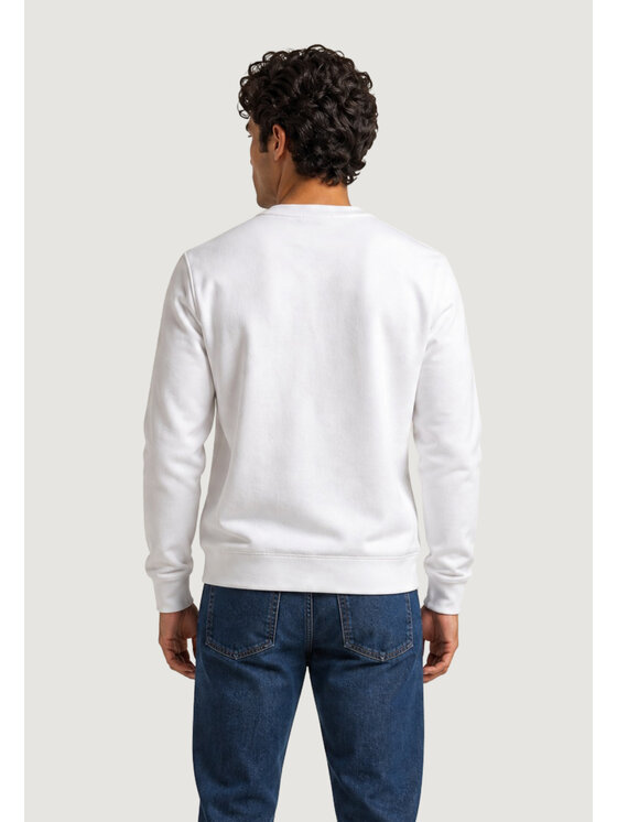 EA7 Emporio Armani EA7 Emporio Armani Bluza 7M002425 AF10377 Biały Casual Fit