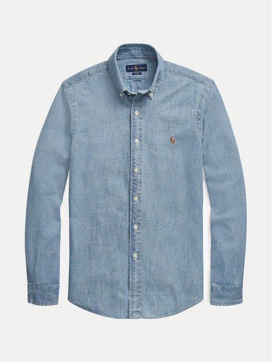 Polo Ralph Lauren Polo Ralph Lauren Сорочка Core Replen 710548538 Голубий Slim Fit