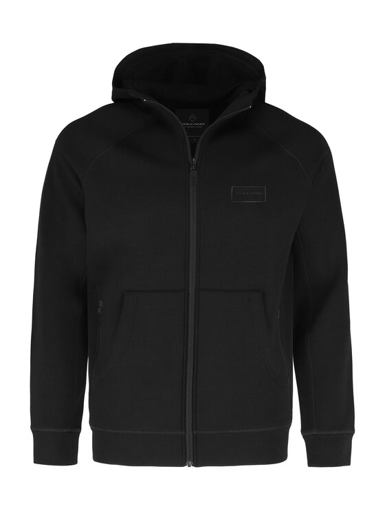Volcano Volcano Bluza B-ANDRE Czarny Regular Fit