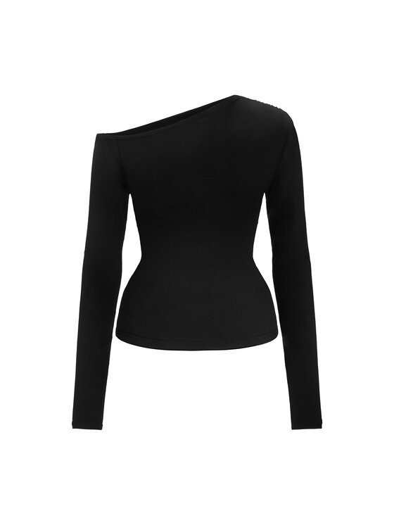 La Mania La Mania Blusa AIRY Nero Active Fit