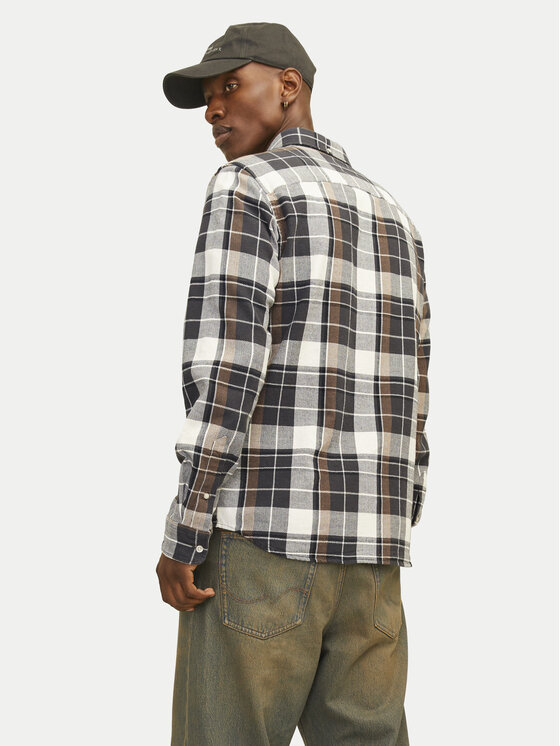 Jack & Jones Jack & Jones Koszula Blubrook 12260710 Brązowy Comfort Fit