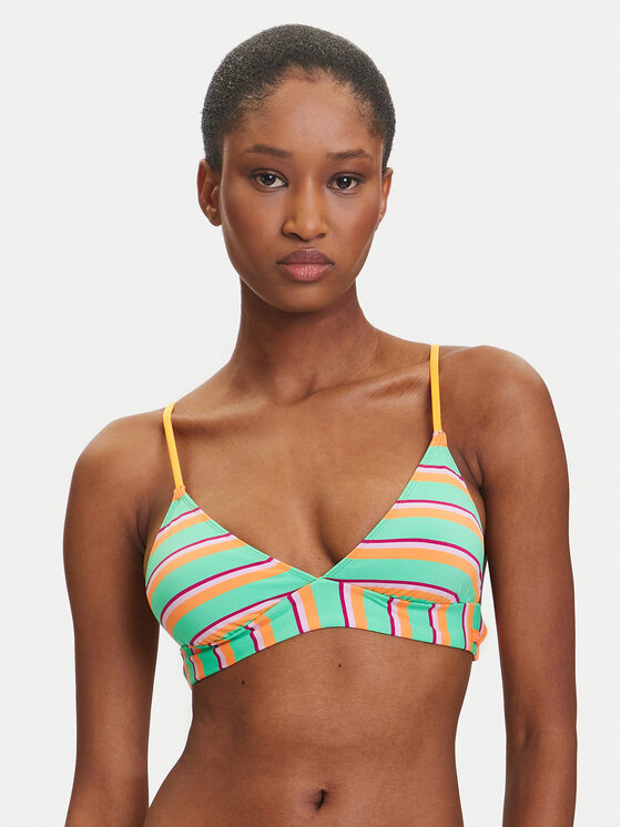 Banana Moon Banana Moon Bikini partea de sus Miko Hyperstrip MFE47 Verde